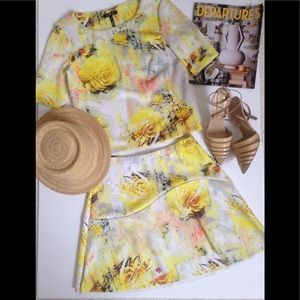 Sunny and Sassy Flounce Skirt Set